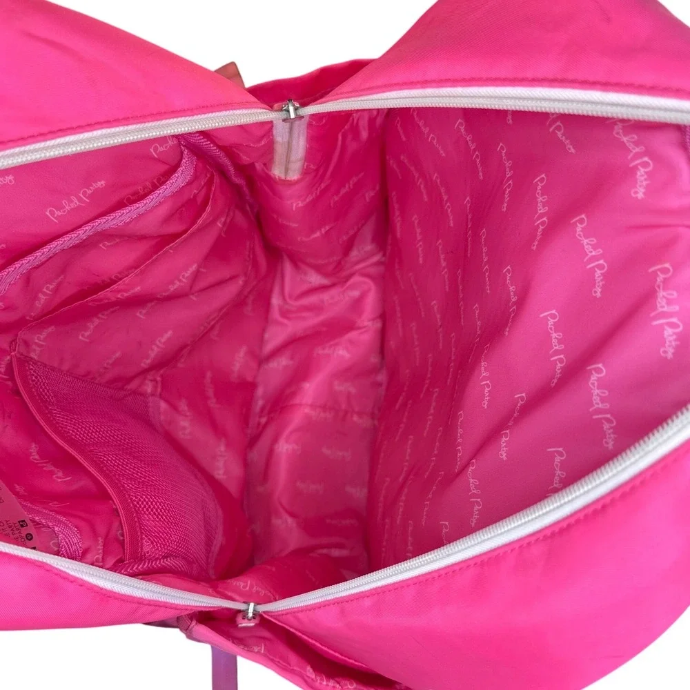 Packed Party Colorful Pink Smiley Face Backpack